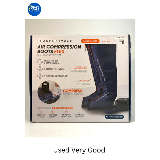 Sharper Image Air Compression Boots Flex, Large/XLarge