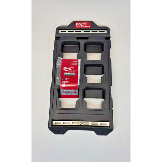 Milwaukee 48-22-8496 PACKOUT Compact Wall Plate w/ Metal Mounting Points