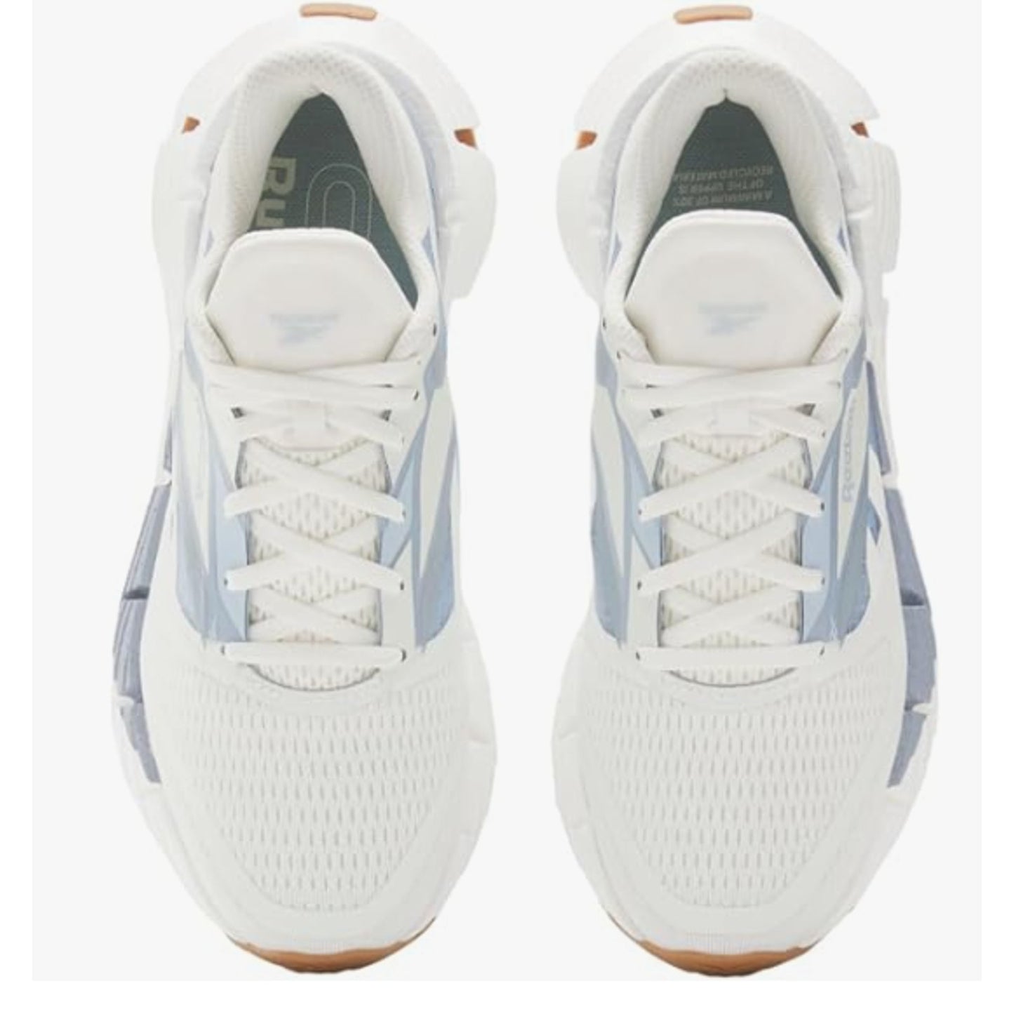 Reebok Women's Floatzig 1 Sneaker, Chalk/Pale Blue/Vintage Blue, Women's Size 12