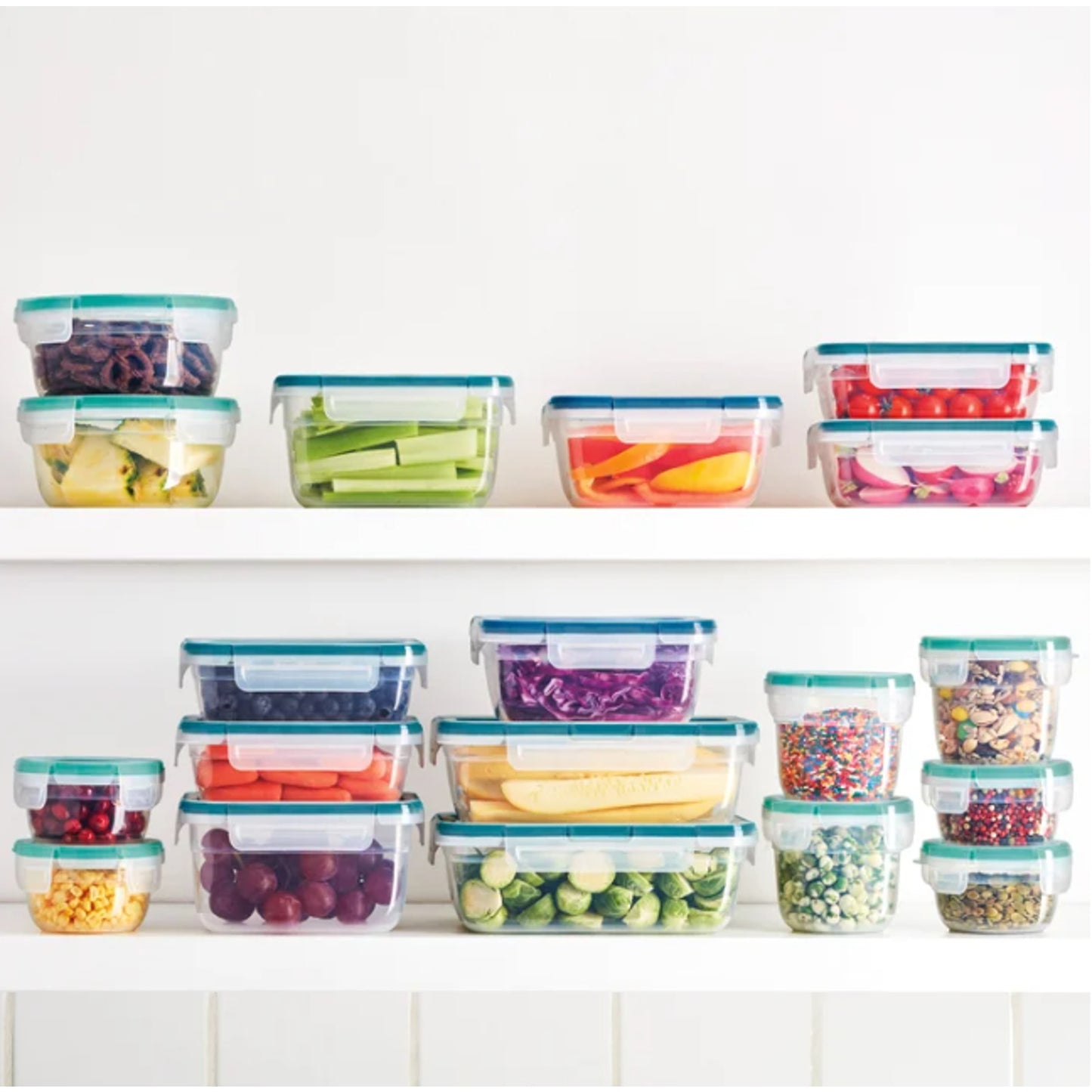 Snapware 38-piece Plastic Food Storage Set