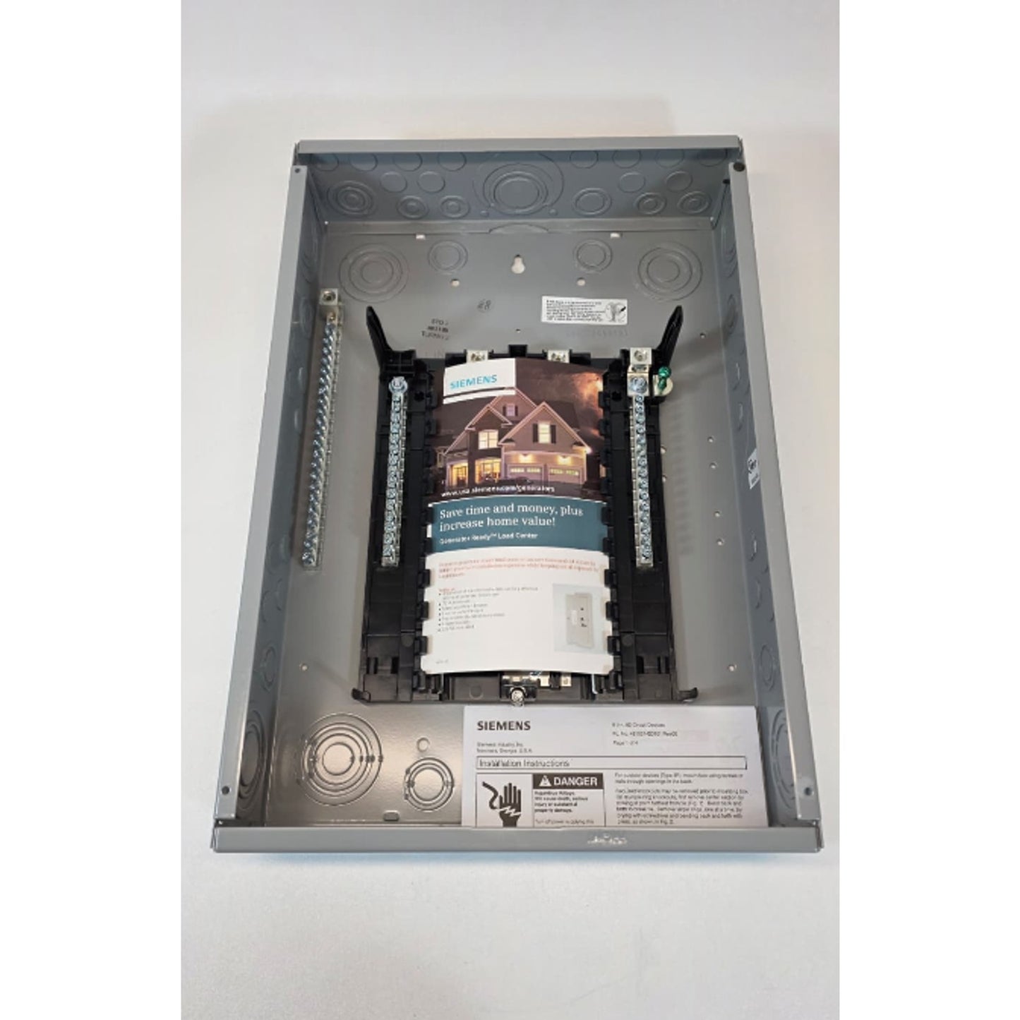 Siemens SN2040L1125 125A 20/40-Circuit Indoor Main Lug Neutral Load Center