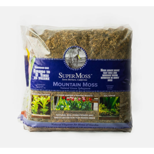 SuperMoss (23825) Mountain Moss Dried Natural 5lb Small Bale