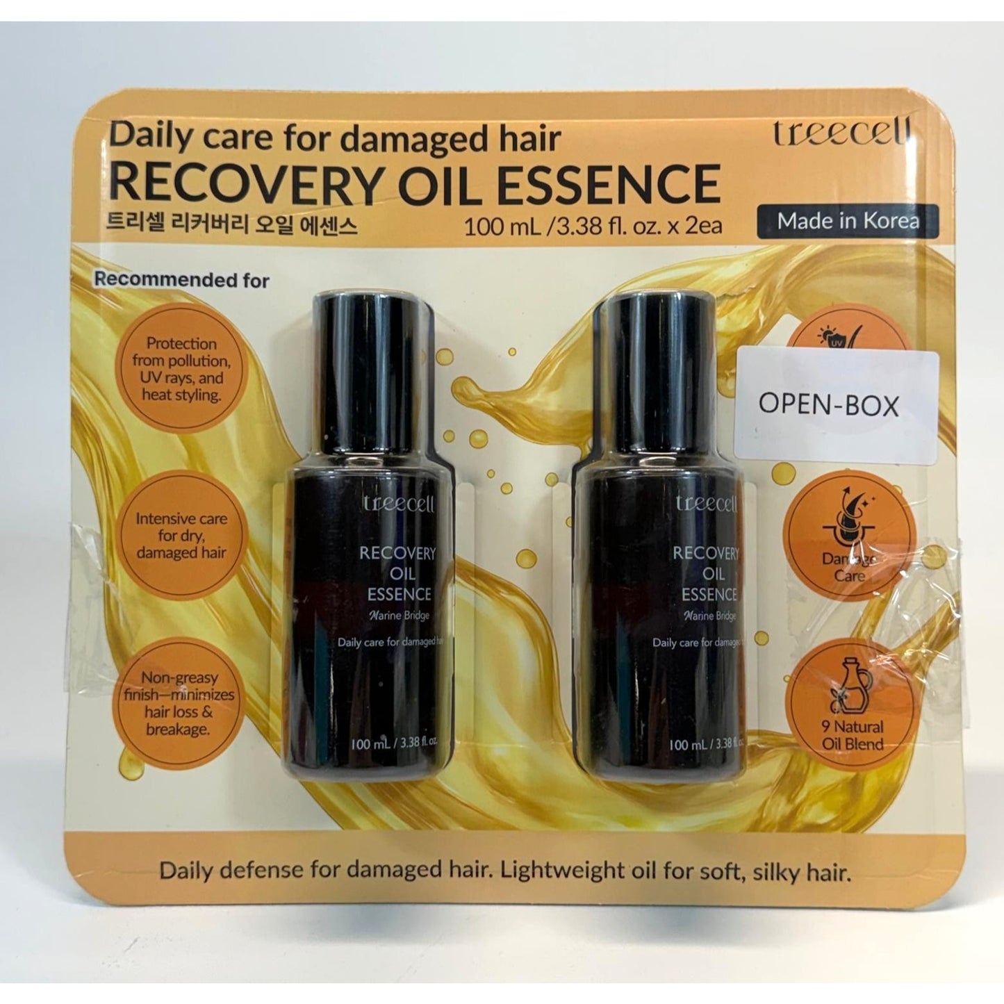 TREECELL Recovery Oil Essence 100 ml / 3.38 fl. oz.