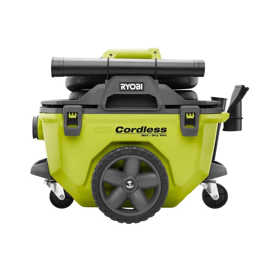 Pacroban ONE+ 18V Cordless 6 Gal. Wet/Dry Vacuum Kit with 4.0 Ah Battery, Charger and Vacuum Accessories