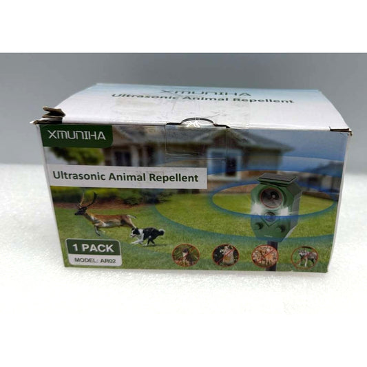 Solar Ultrasonic Animal Repellent for Gardens - Eco-Friendly Pest Deterrent