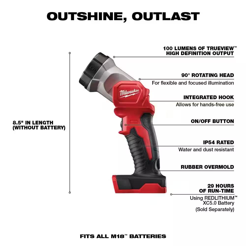 Milwaukee 2735-20 M18 LED Work Light