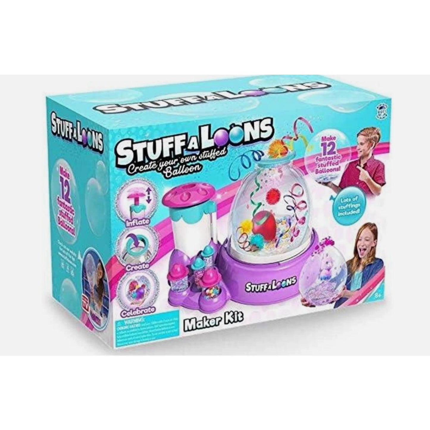 Stuffaloons Deluxe Stuffed Balloon Maker Kit Mini Deco Balloons Sparkle