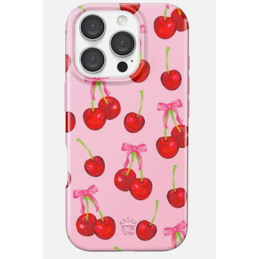 VELVET CAVIAR iPhone 16 Pro Case - Sweet Cherry 810161977819