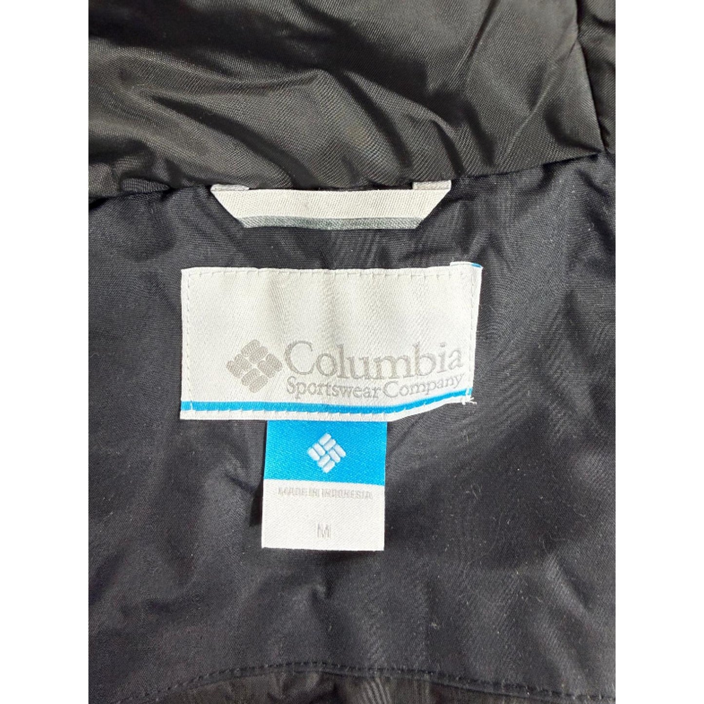 Columbia Mens Hooded Heavyweight Ski Jacket, Medium, Black