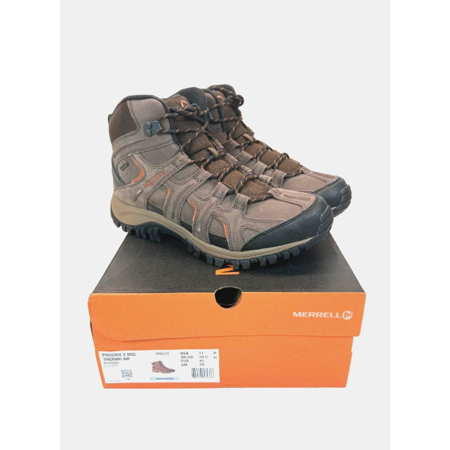 Merrell Men's Phoenix 2 Mid Thermo, Size: 11, Bracken
