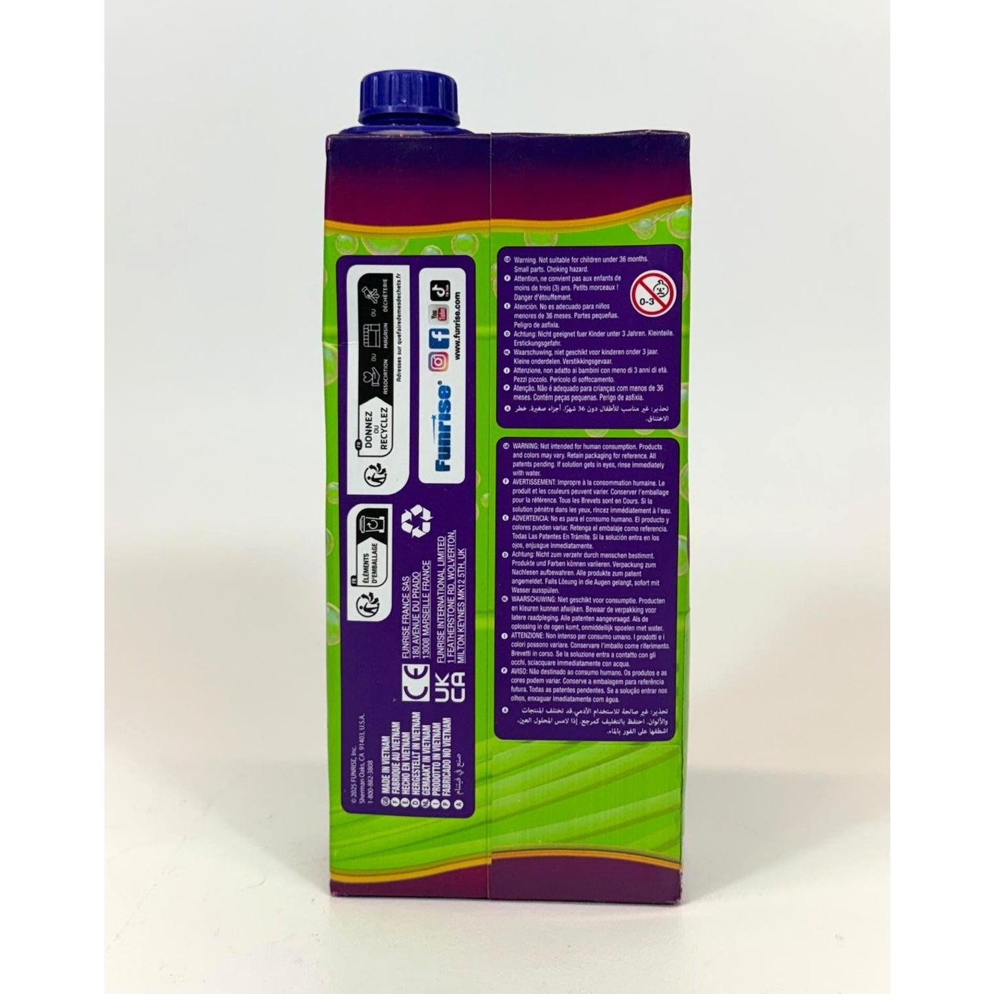 Gazillion Bubbles Original Premium Bubbles 1L Box Giant Vibrant And Safe Bubb...