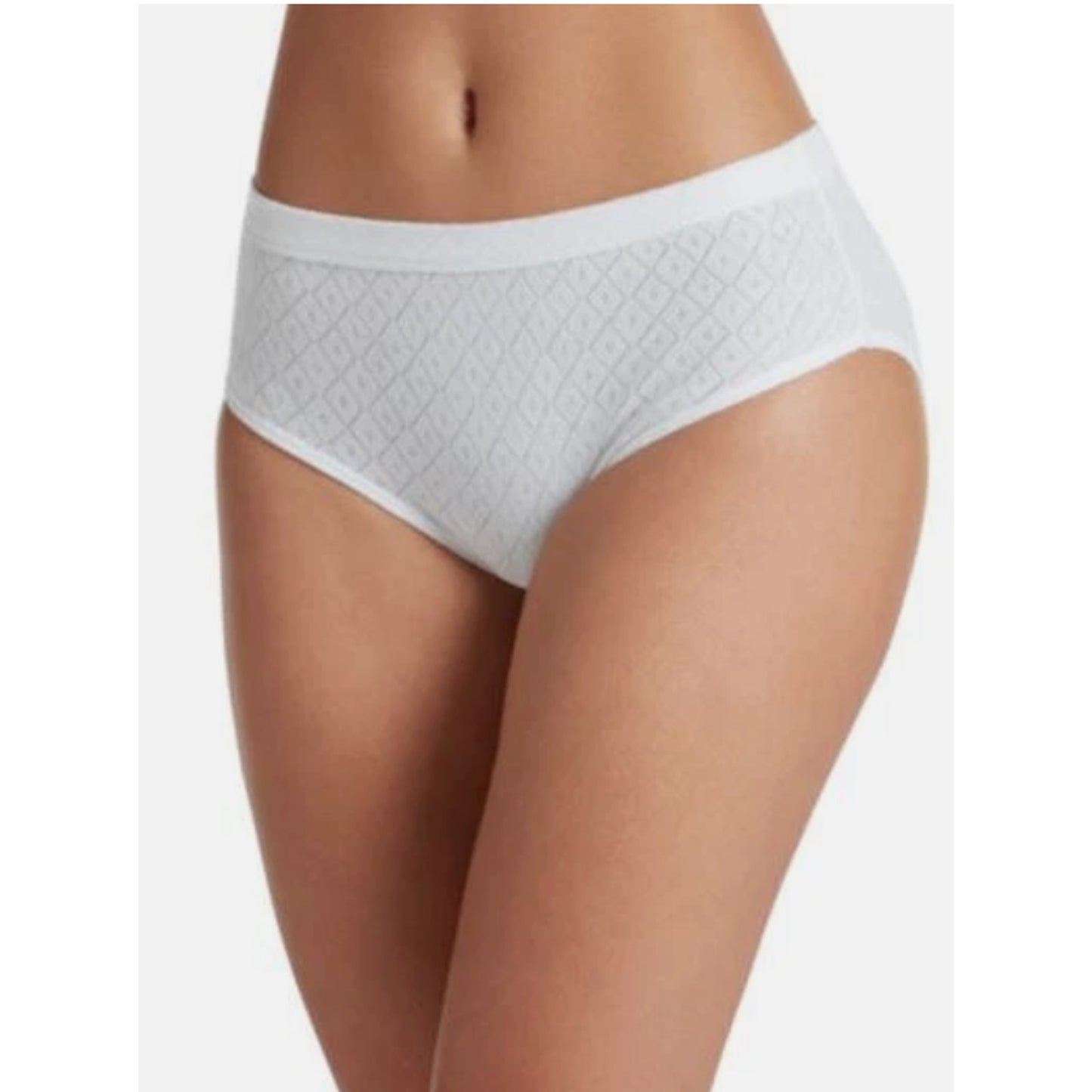 Women's Breathe Jockey 3-Pack 100% Cotton Hipster Panties Blue Assorted XXL