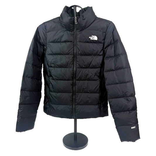 The North Face Flare II NF0A55XBJK3 Womens Black Full Zip Puffer Jacket S NCL429
