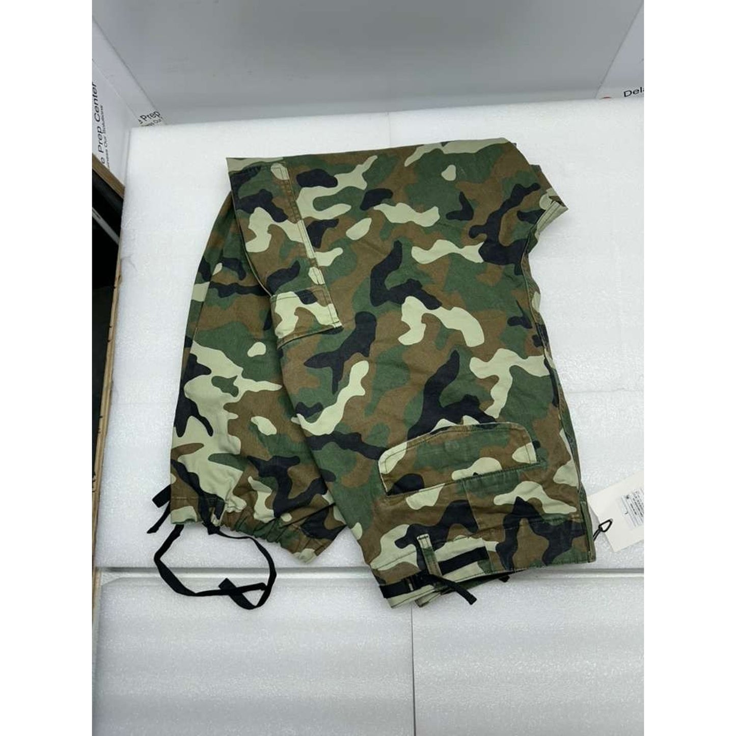 KBB by KAHLANA Women's Mid-Rise Straight Leg The Cargo Jogger Camo Size Large