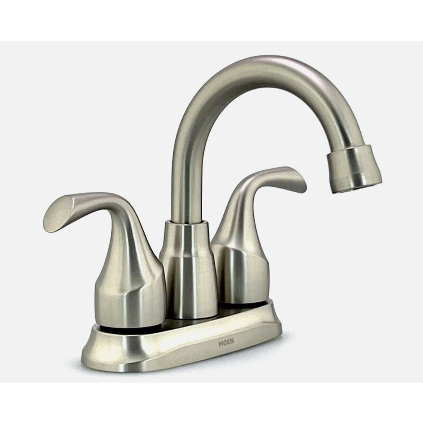 MOEN 84115SRN Idora Spot Resis Brushed Nickel 4" Centerset Bathroom Faucet Drain