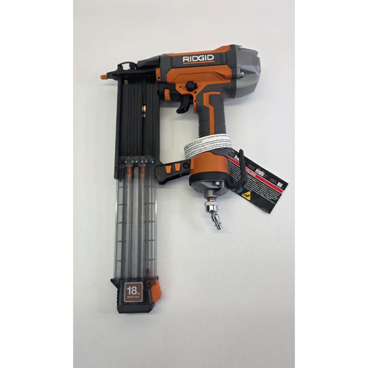 RIDGID Pneumatic 18-Gauge 2-1/8 in. Brad Nailer R213BNF3
