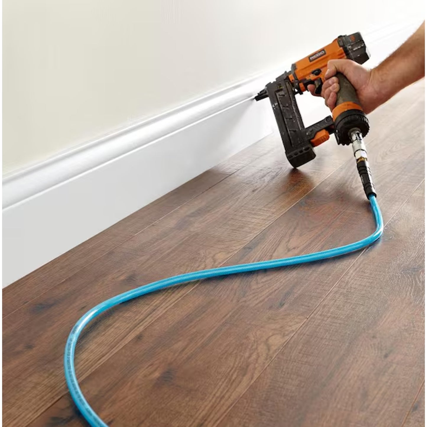 Husky 1/4 in. x 50 ft. Poly Air Hose + Male and Female Plugs