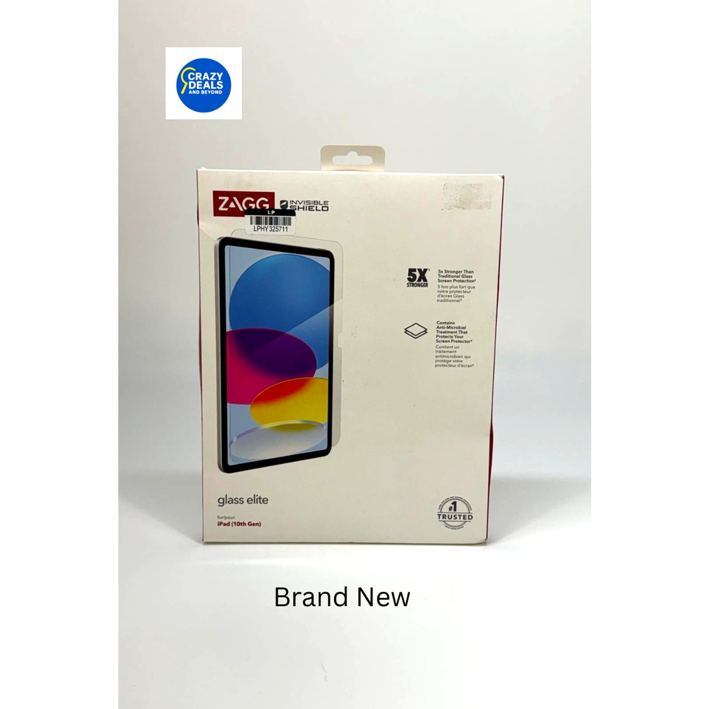 ZAGG InvisibleShield Glass Elite Screen Protector for Apple iPad 10th Gen