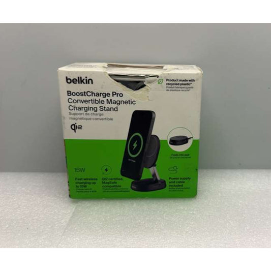 Belkin BoostCharge Pro Convertible Magnetic Charging Stand - Black, 745883868414