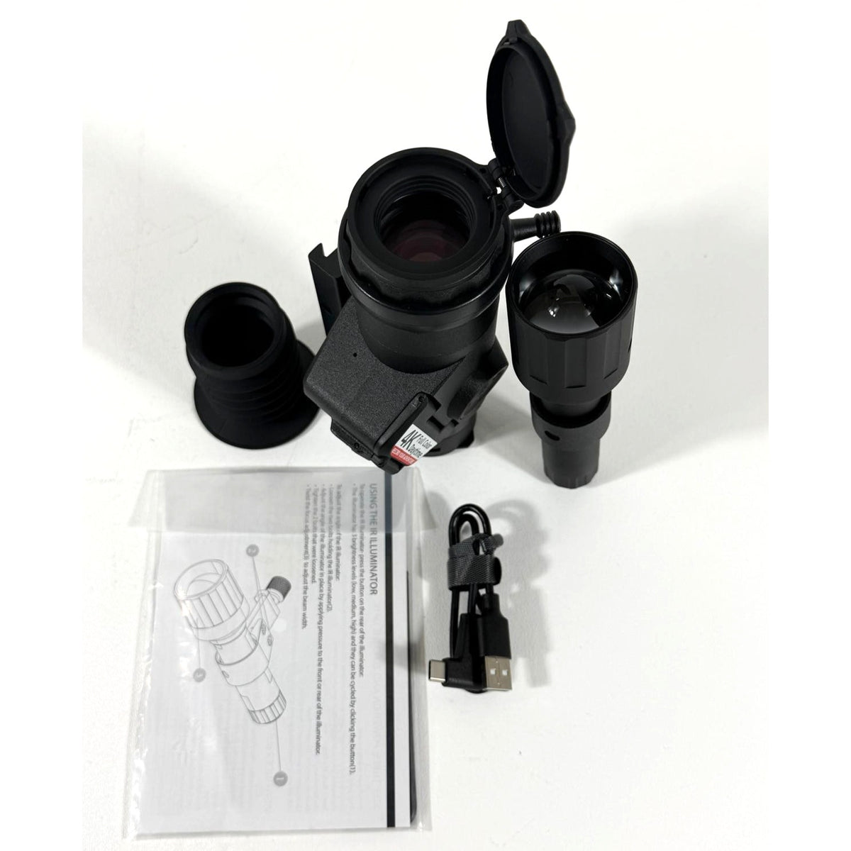 Wraith Night Vision Sightmark Wraith 4K Mini Digital Night Vision Riflescope 2x 2-16x32 SM ...