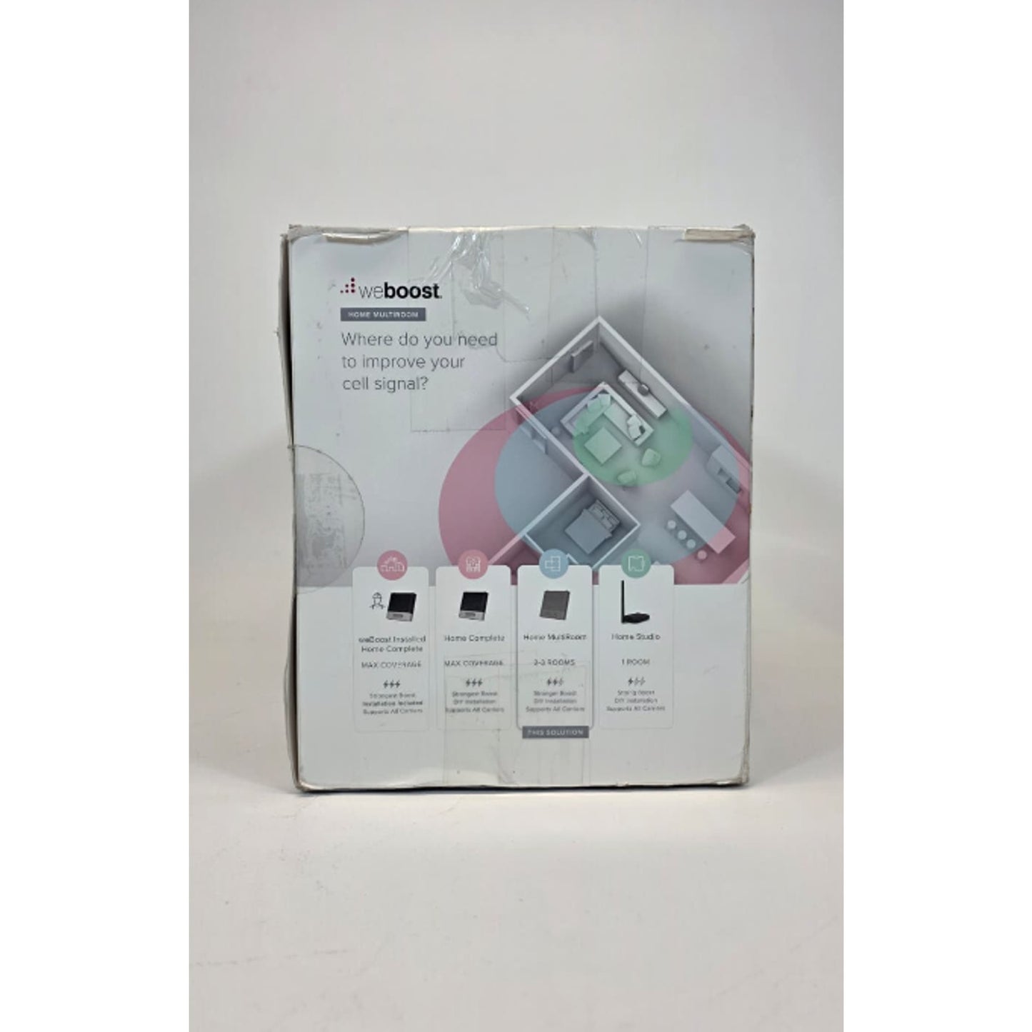 weBoost Home MultiRoom - Cell Phone Signal Booster | Boosts 4G LTE & 5G up to 5