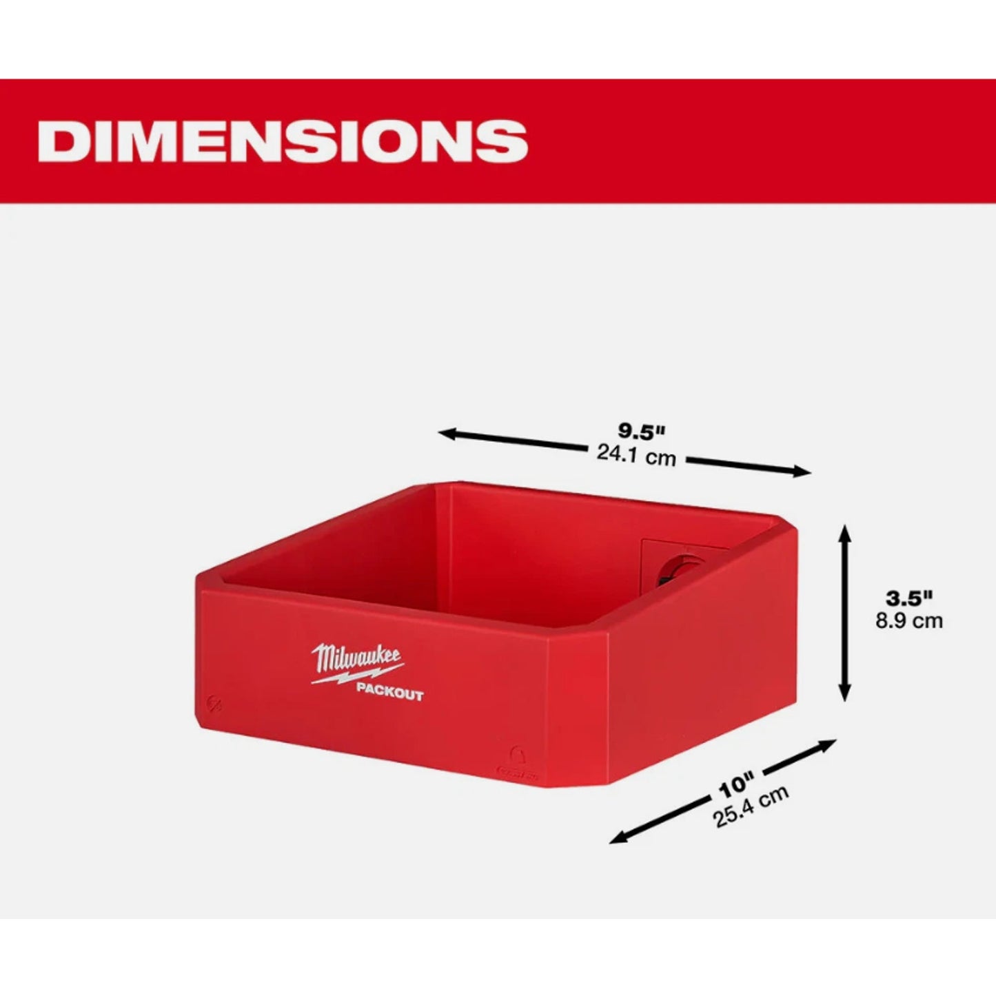 Milwaukee 48-22-8347 PACKOUT Reinforced Compact Shelf