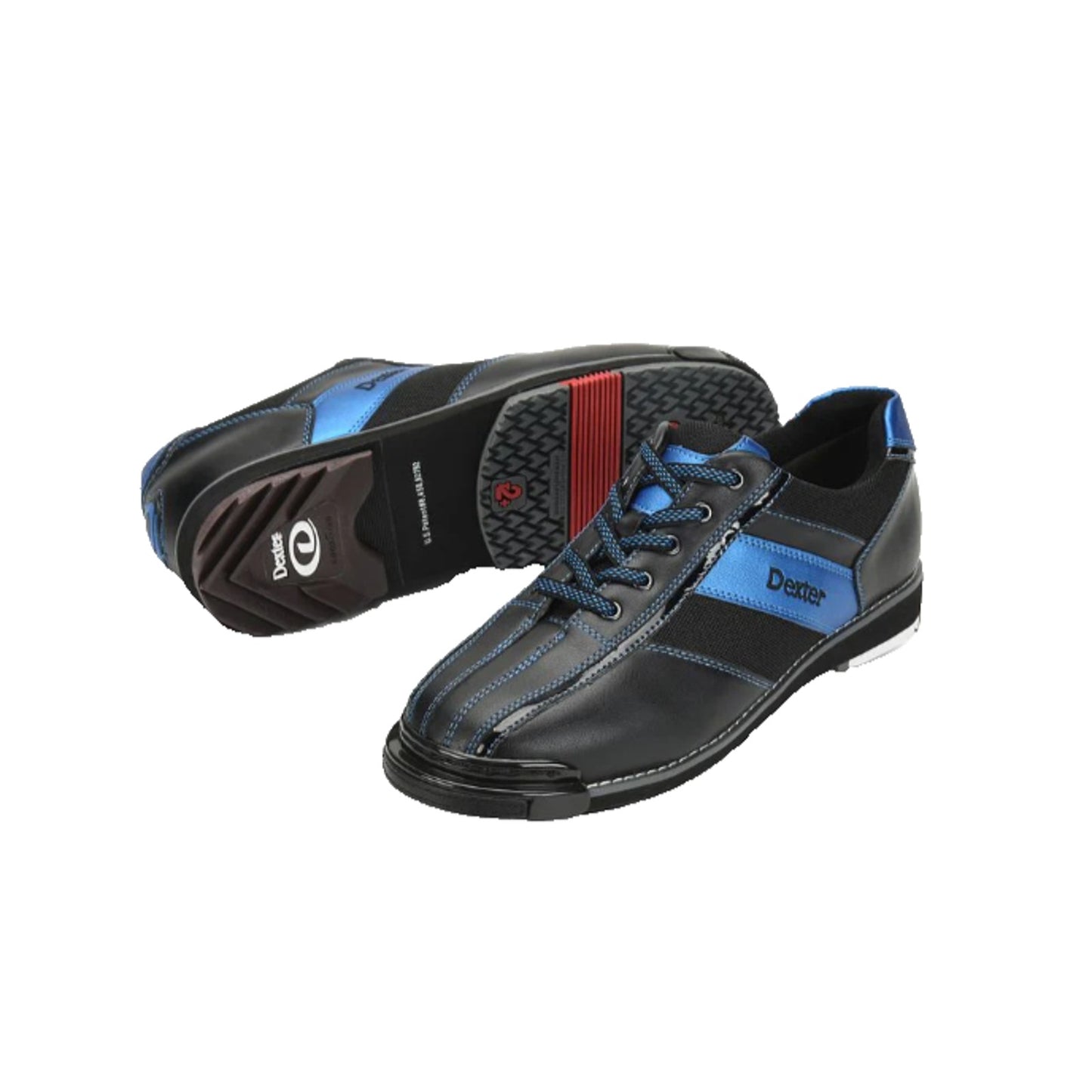 Dexter SST 8 Pro Mens Bowling Shoes in Black/Blue Size 11 D