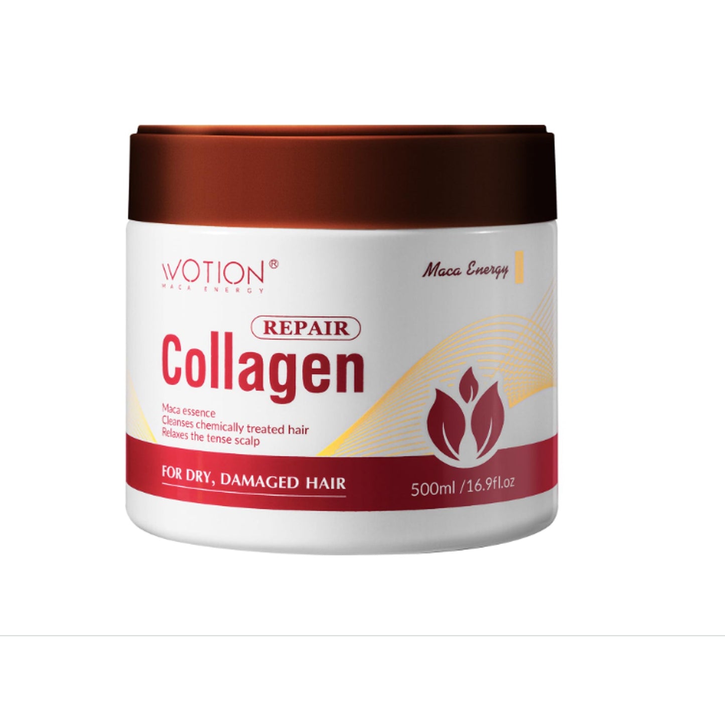 Wotion Deep Repair Conditioning Argan Oil Collagen Hair Mask Essence 500 ml