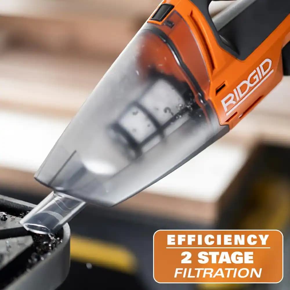 Ridgid 18V Cordless Hand Held Vacuum (Tool Only)