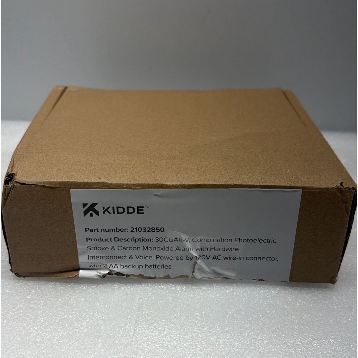KIDDE 30CUDR-V DETECT Combination Smoke And Carbon Monoxide Alarm, 21032850