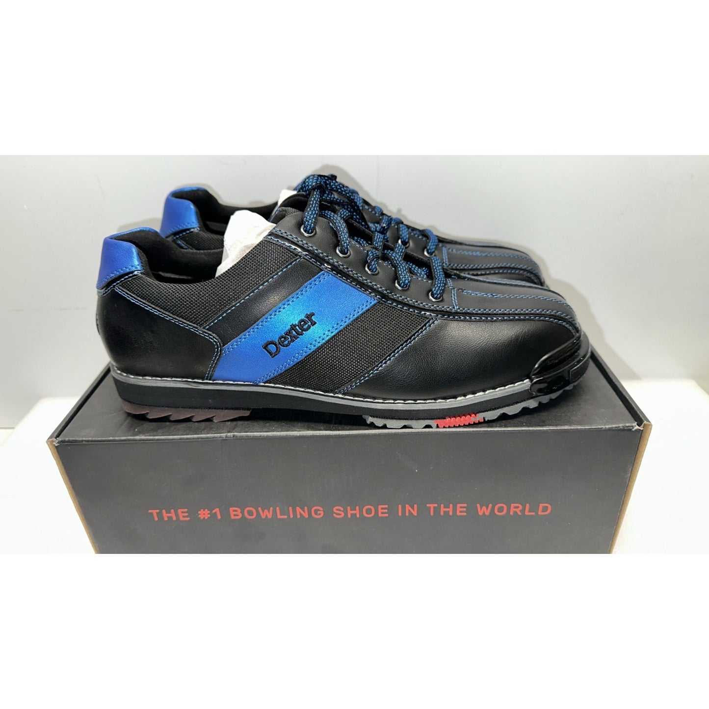 Dexter SST 8 Pro Mens Bowling Shoes in Black/Blue Size 11 D