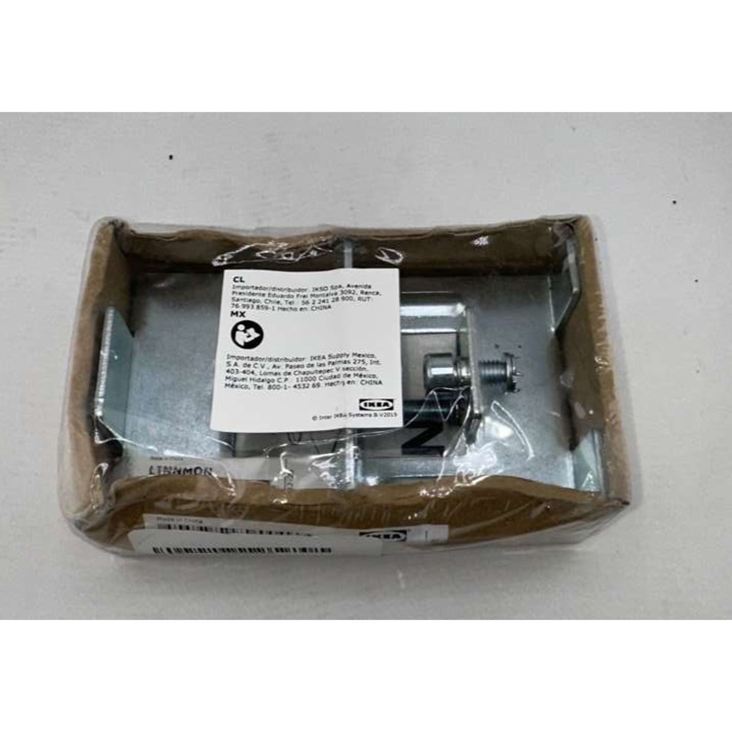 Ikea linnmon connecting hardware, nickle plated 402.610.57