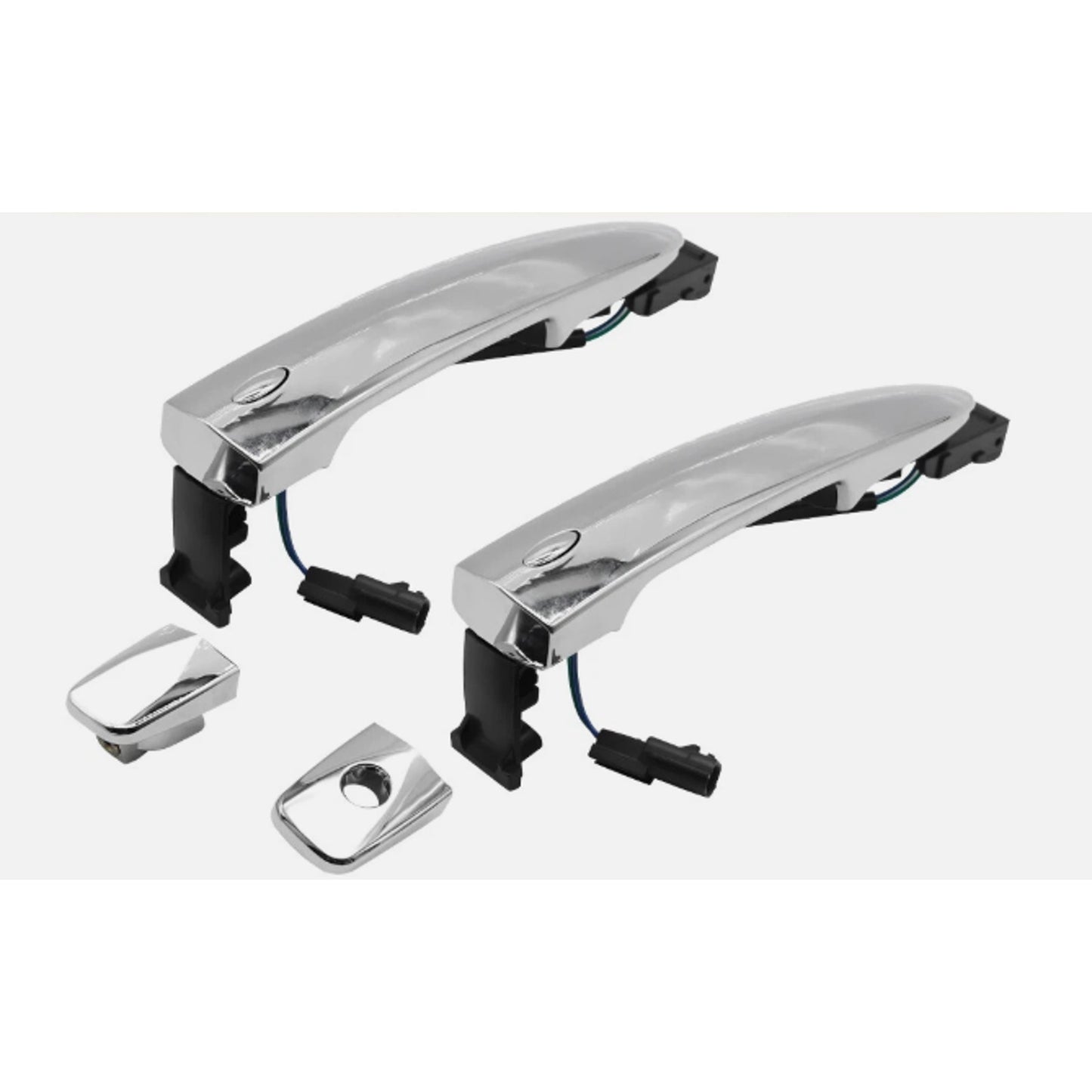 Driver Passenger RH Front LH Exterior Side Door Handle For 2013-19 Nissan Sentra