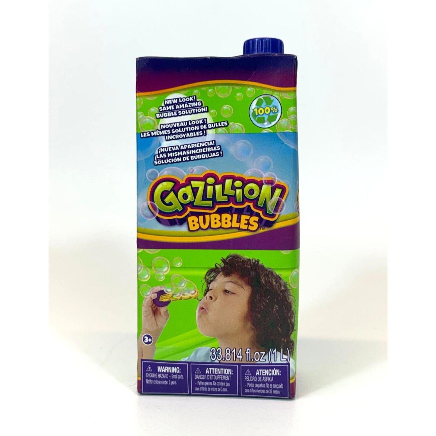 Gazillion Bubbles Original Premium Bubbles 1L Box Giant Vibrant And Safe Bubb...