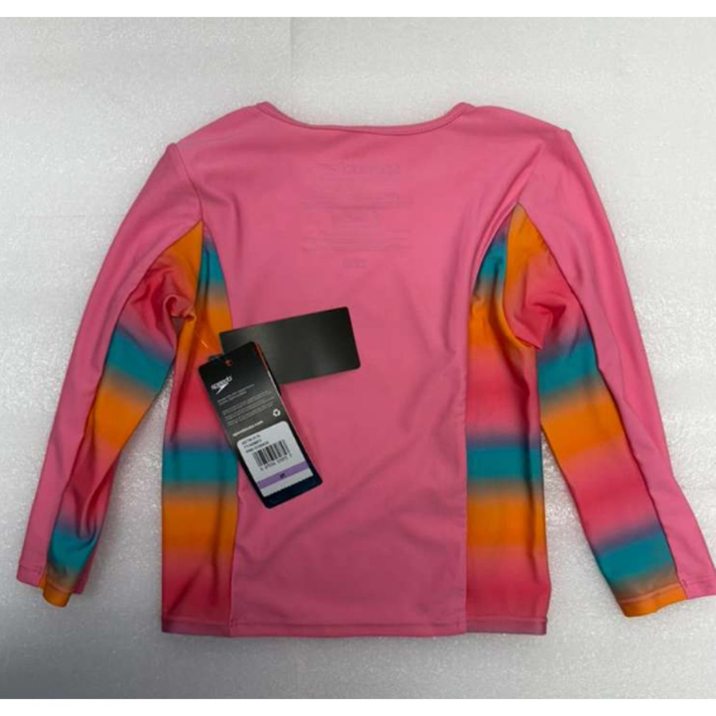 Speedo Girl's Uv Swim Shirt Long Sleeve Rashguard Set 3T