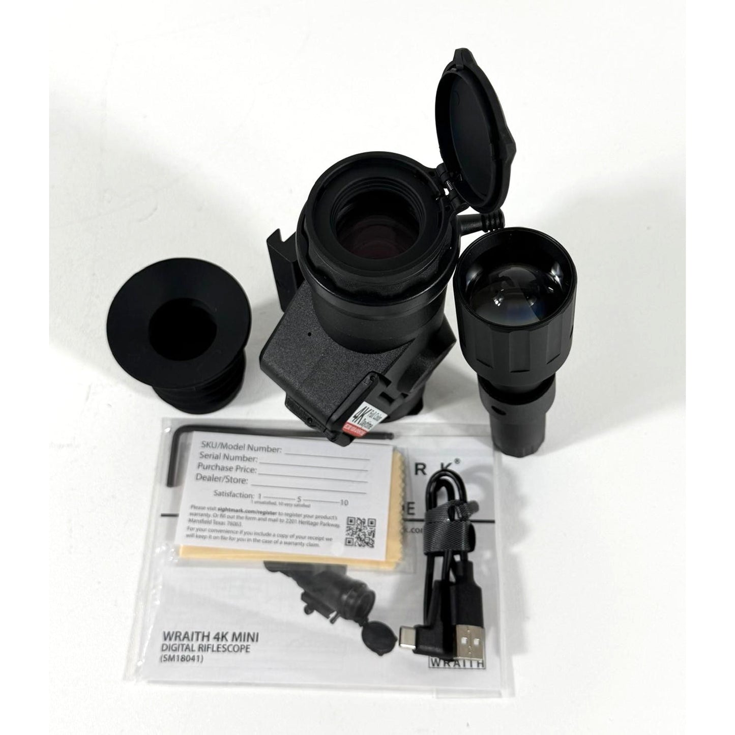 Sightmark Wraith 4K Mini Digital Night Vision Riflescope 2x 2-16x32 SM18041