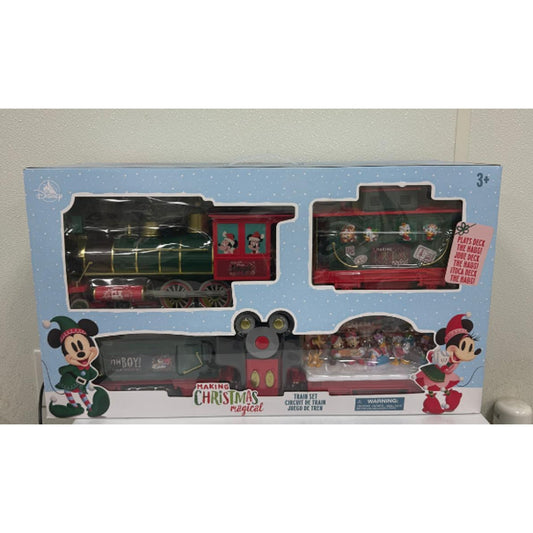 2024 Disney Parks Mickey Friends Making Christmas Magical Train Set New NIB