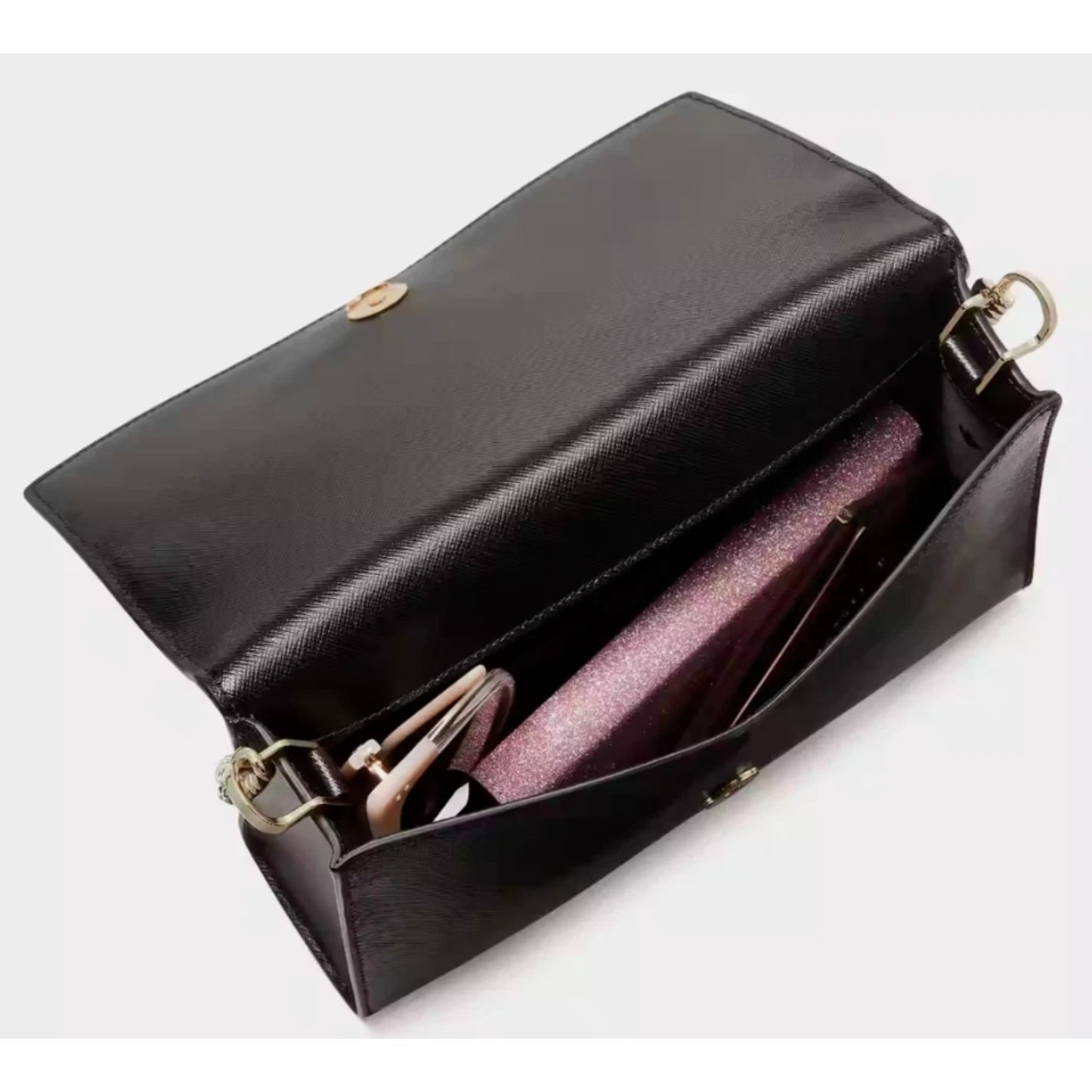 NWT Kate Spade Carson Convertible Crossbody Clutch Handbag Black WKR00119