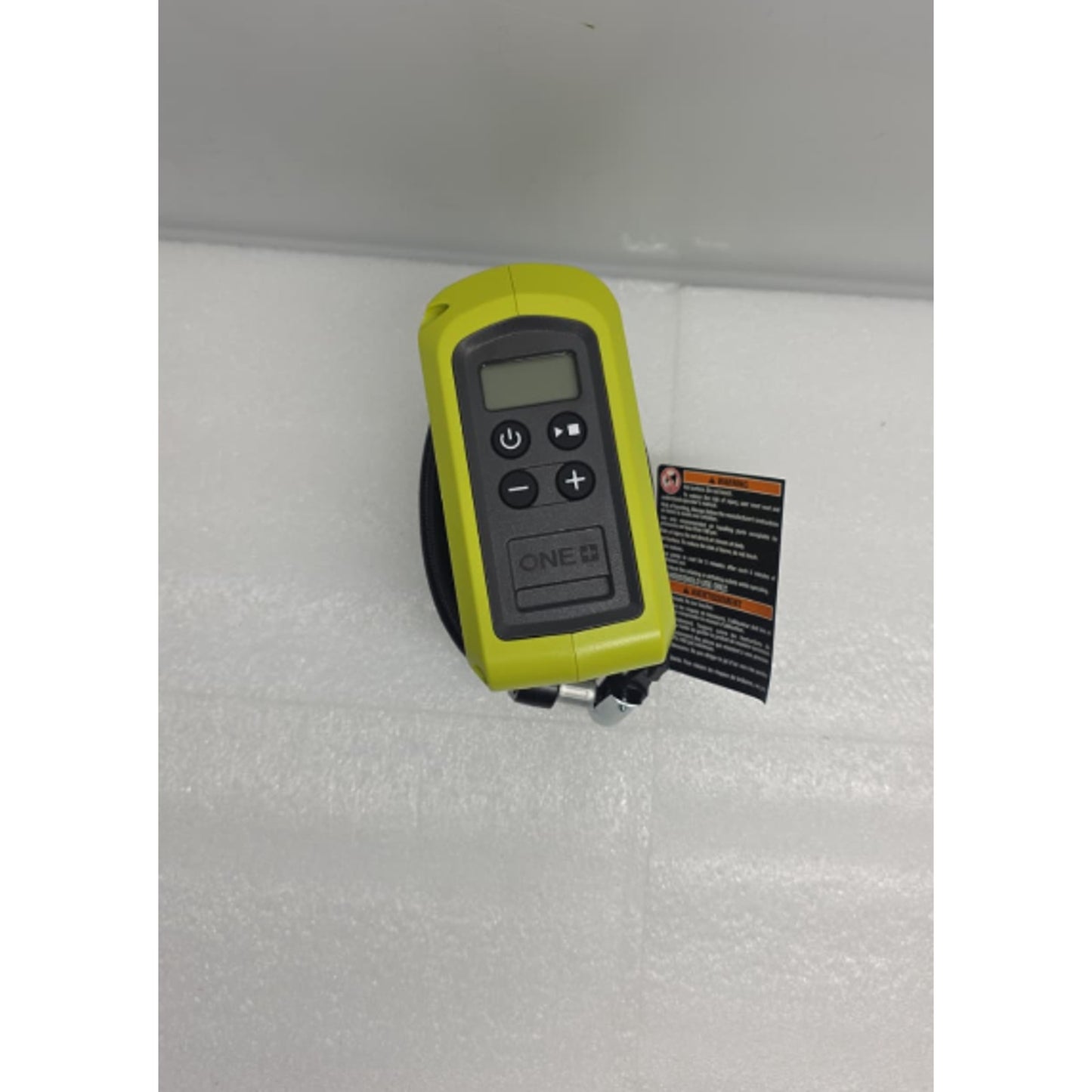 RYOBI 18V Cordless High Pressure Digital Inflator Air Compressor Tire Pump