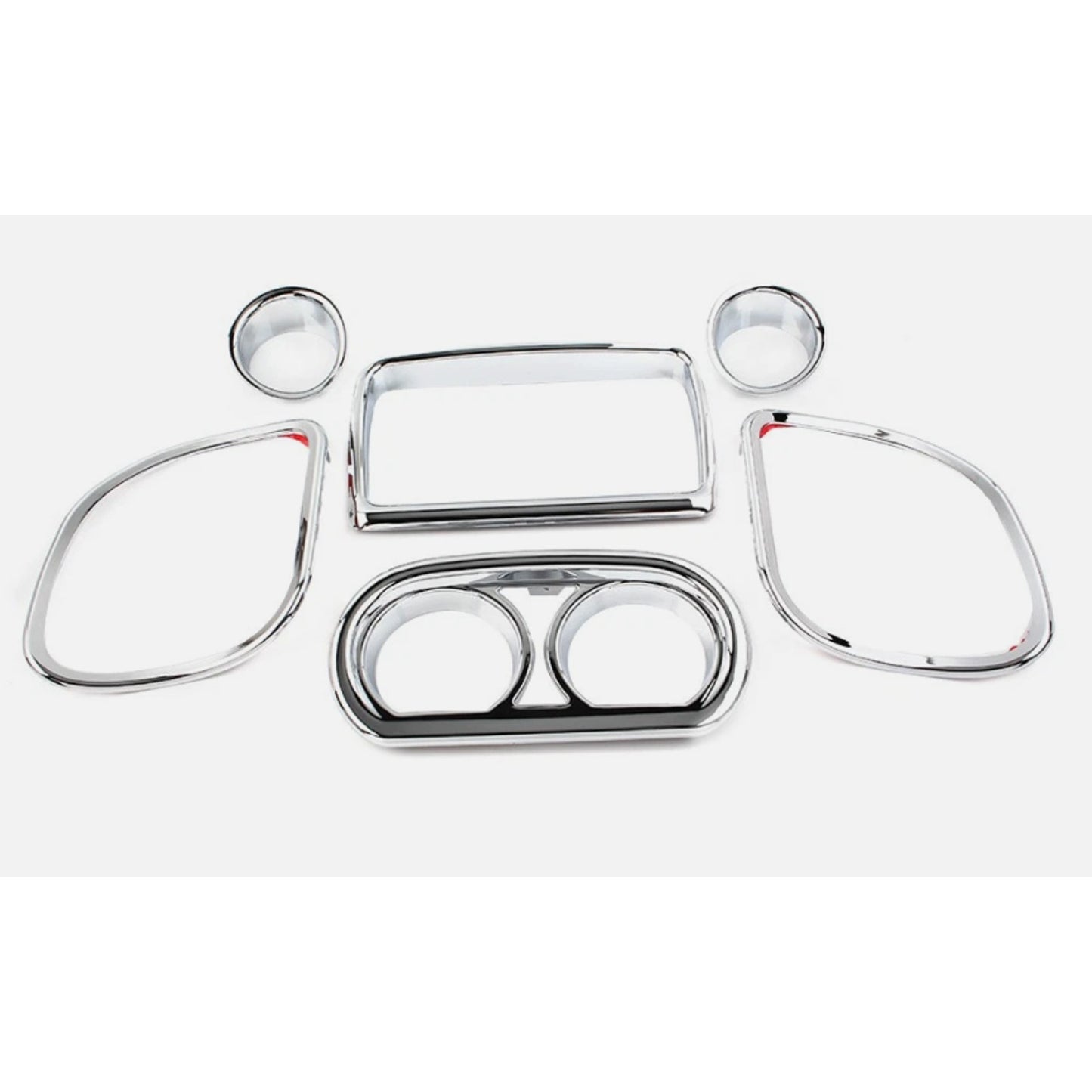 Inner Fairing Speedometer Radio Speaker Trim Kit Fit For Harley Road Glide 15-22