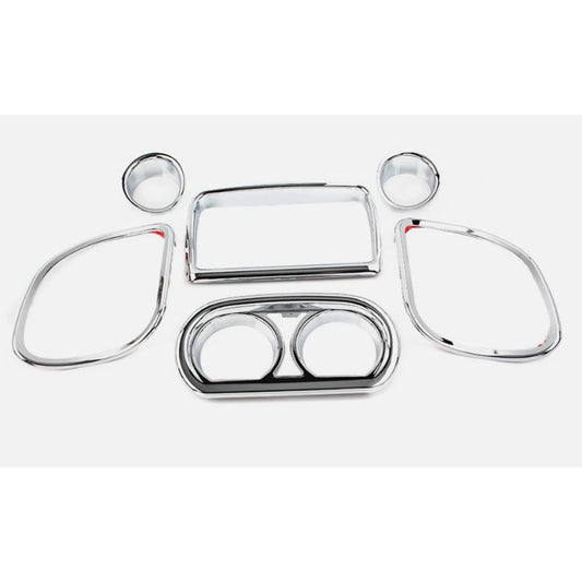 Inner Fairing Speedometer Radio Speaker Trim Kit Fit For Harley Road Glide 15-22