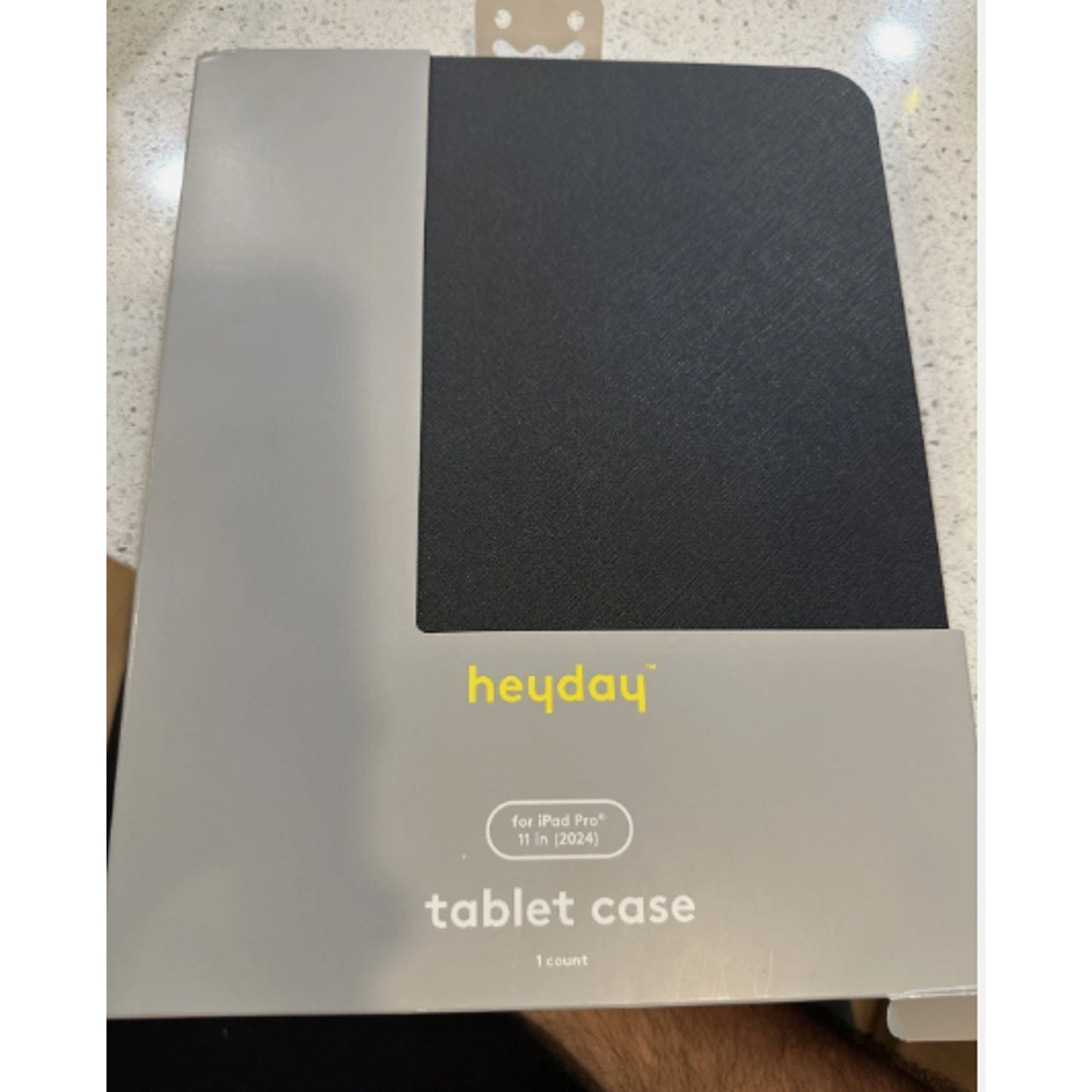 Heyday Apple iPad Pro 11 inch 2024 Tablet Case r- Black, 198420097479