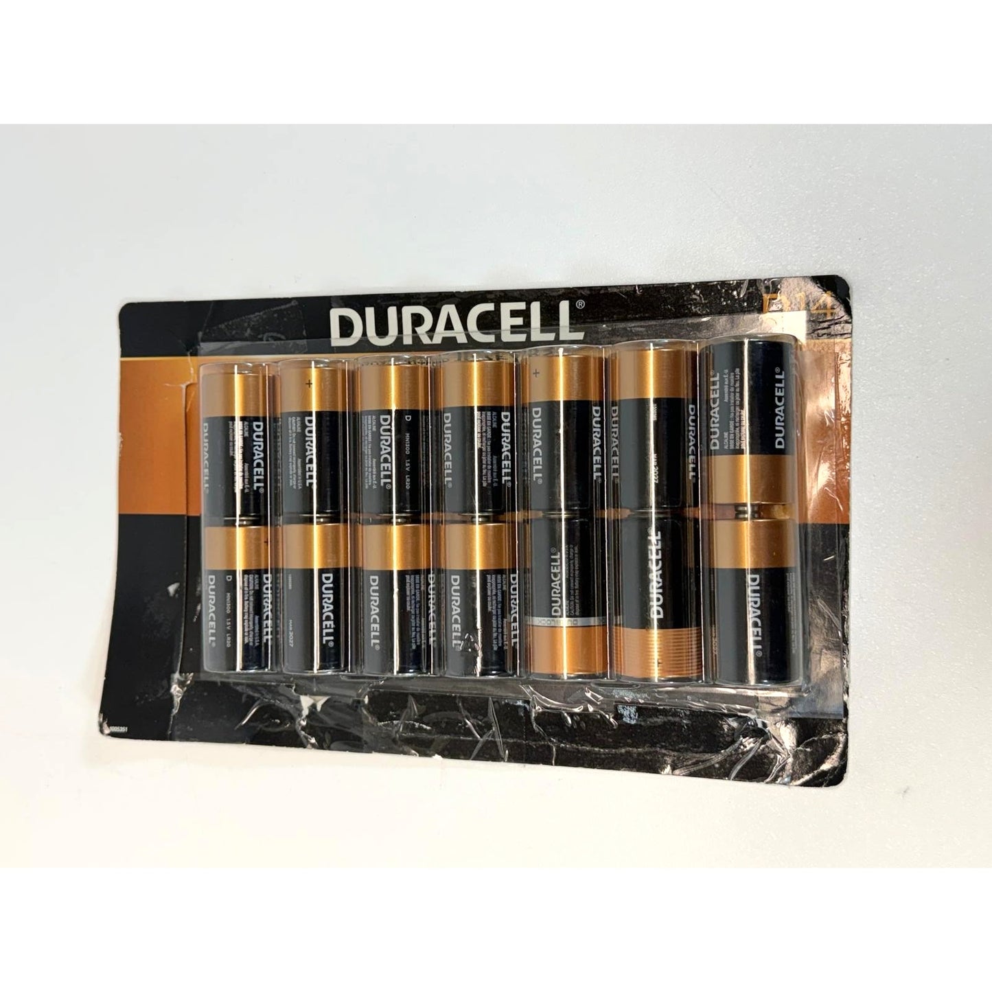 Duracell Coppertop D14 Alkaline Batteries 1.5 V 14 Count