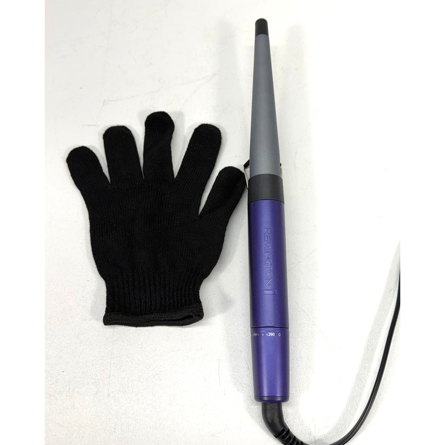Remington Gloss Tapered Curling Wand - ½"-1" Ceramic Infused Barrel - NIB