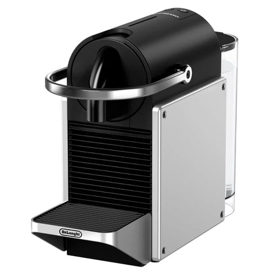 Nespresso Pixie Espresso Machine by De'Longhi Aluminum Silver Compact 1100ml