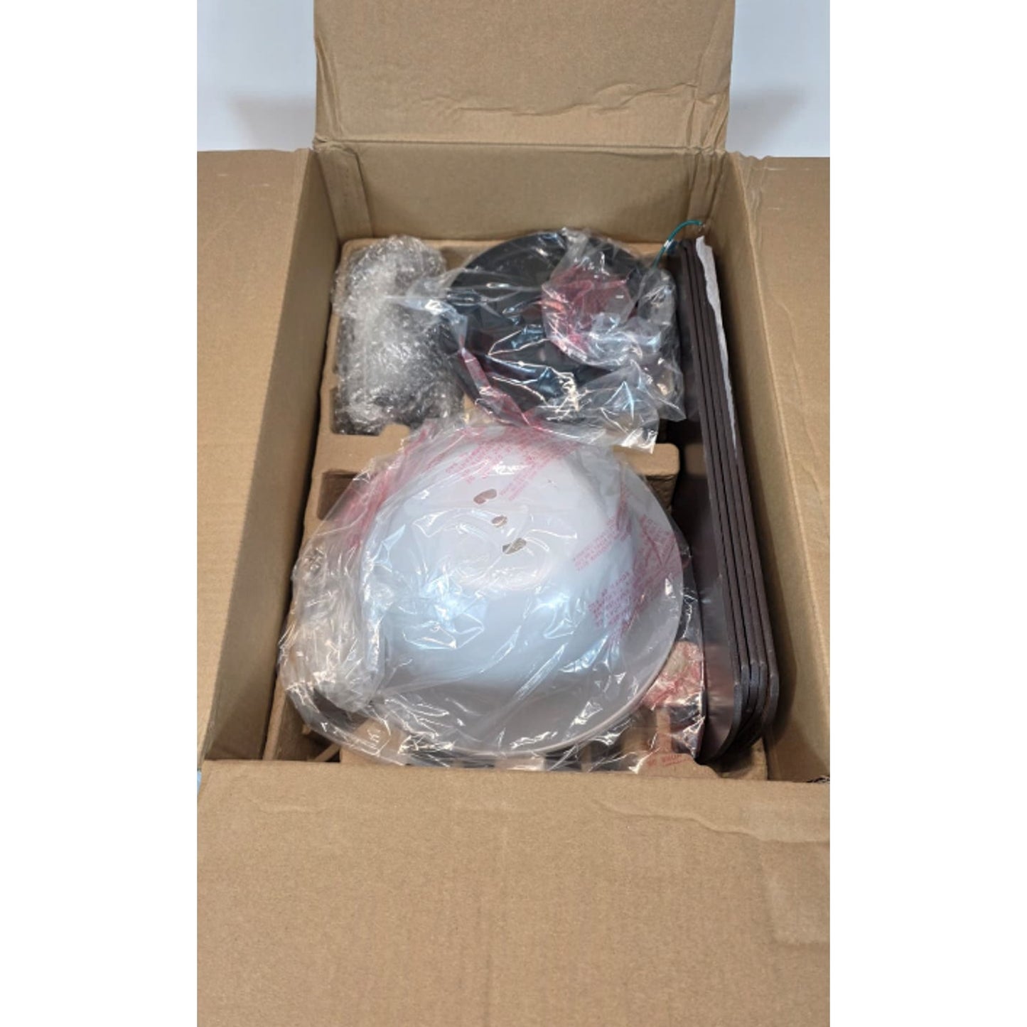 Hampton Bay Hawkins III 44 in. Indoor Oil Rubbed Bronze Flush Ceiling Fan