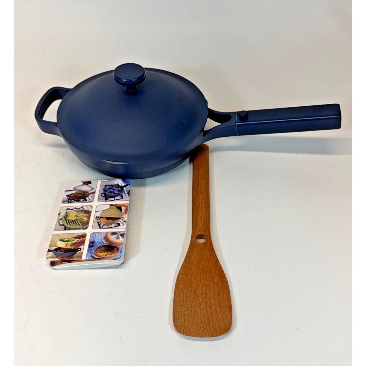 Our Place 3PC Aluminum Ceramic Glass Mini Pan Cookware Set 450F 1.2QT