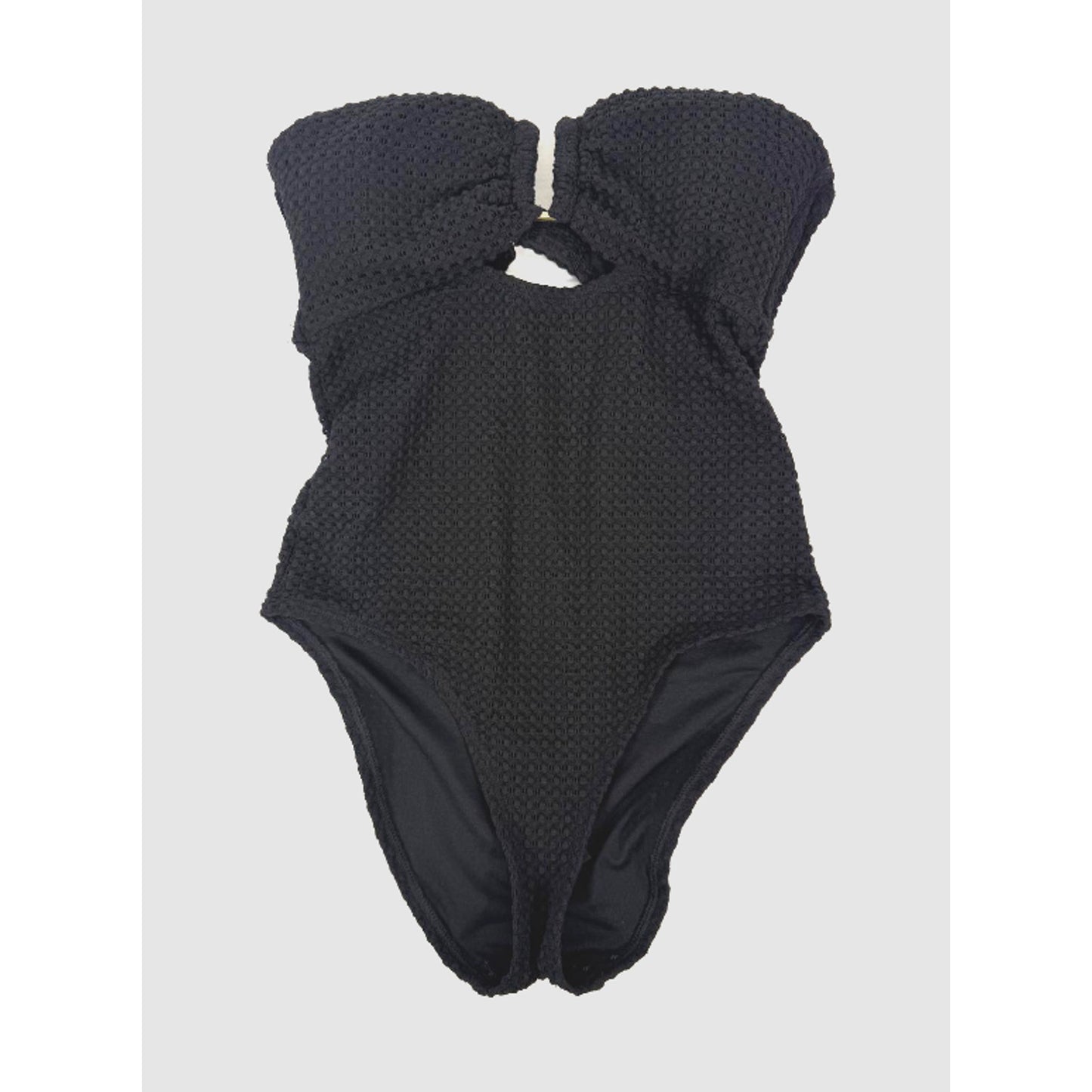 Women's Crochet U Wire Medium Coverage One Piece Swimsuit - Shade & Shore™ Sz S