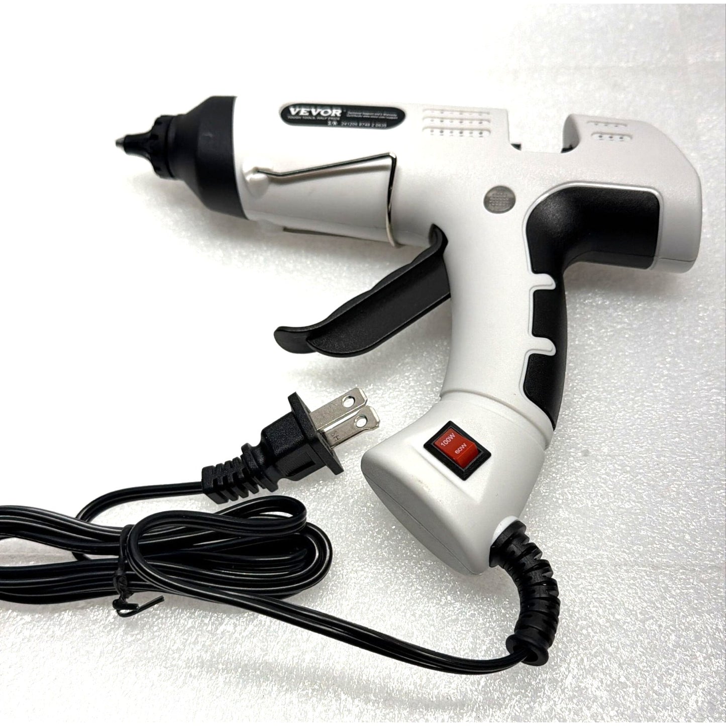VEVOR Hot Glue Gun, 60/100W Dual Power, Mini Hot Glue Gun with 20 Premium Glue S