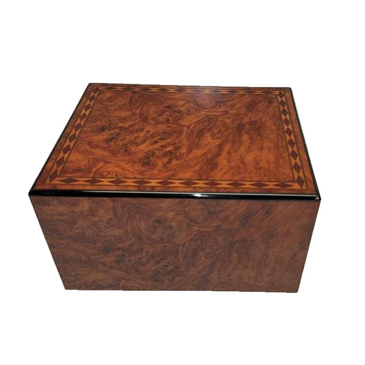 Wooden Urn Box - Urn for Human Ashes - Adult Cremation urn - Memorial Box Large